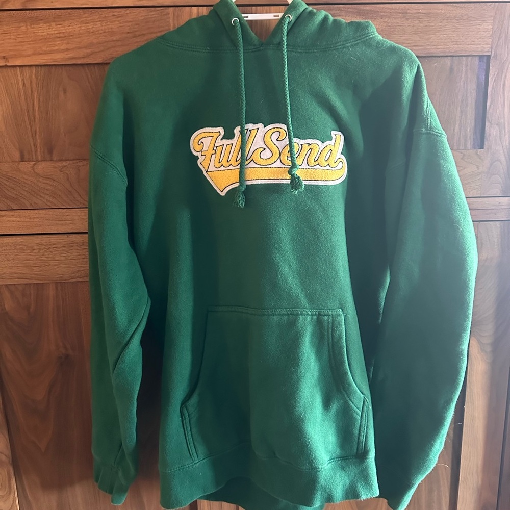 Full Send Green Hoodie
